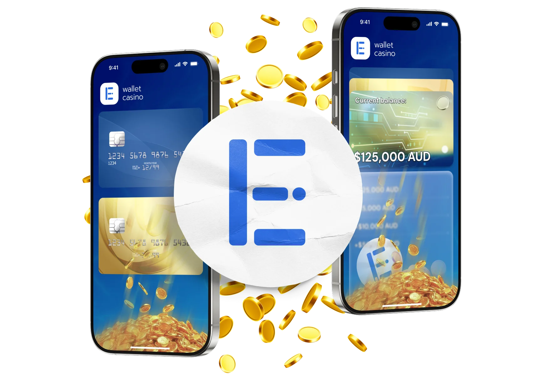 E-wallet first screen first screen image