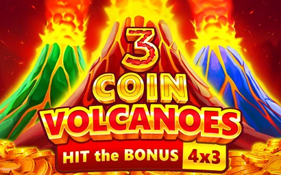 3 Coins: Volcanoes slot